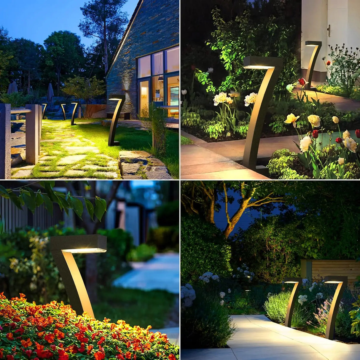 6-Pack Solar Pathway Lights