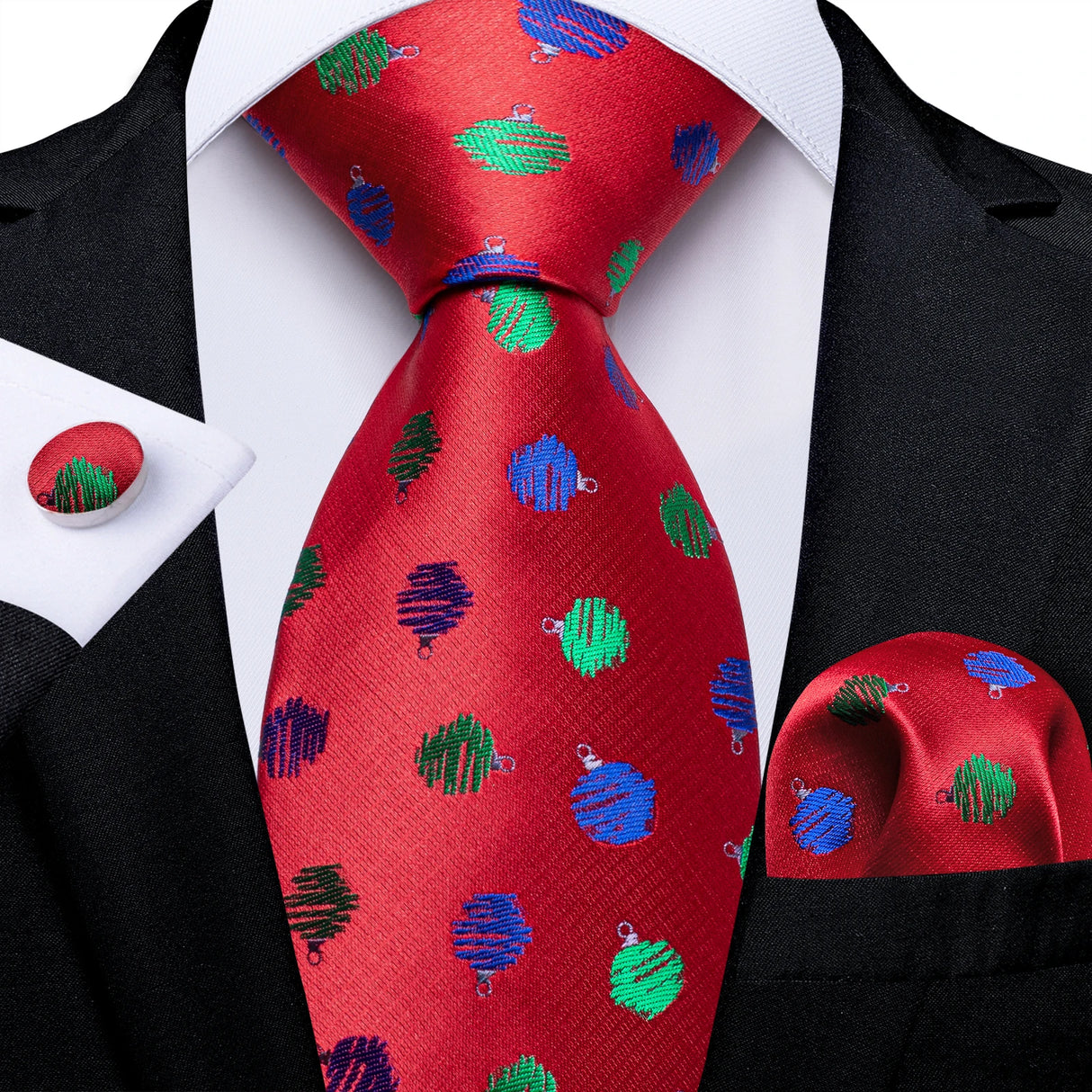 8cm Luxury Floral Striped Solid Men's Tie