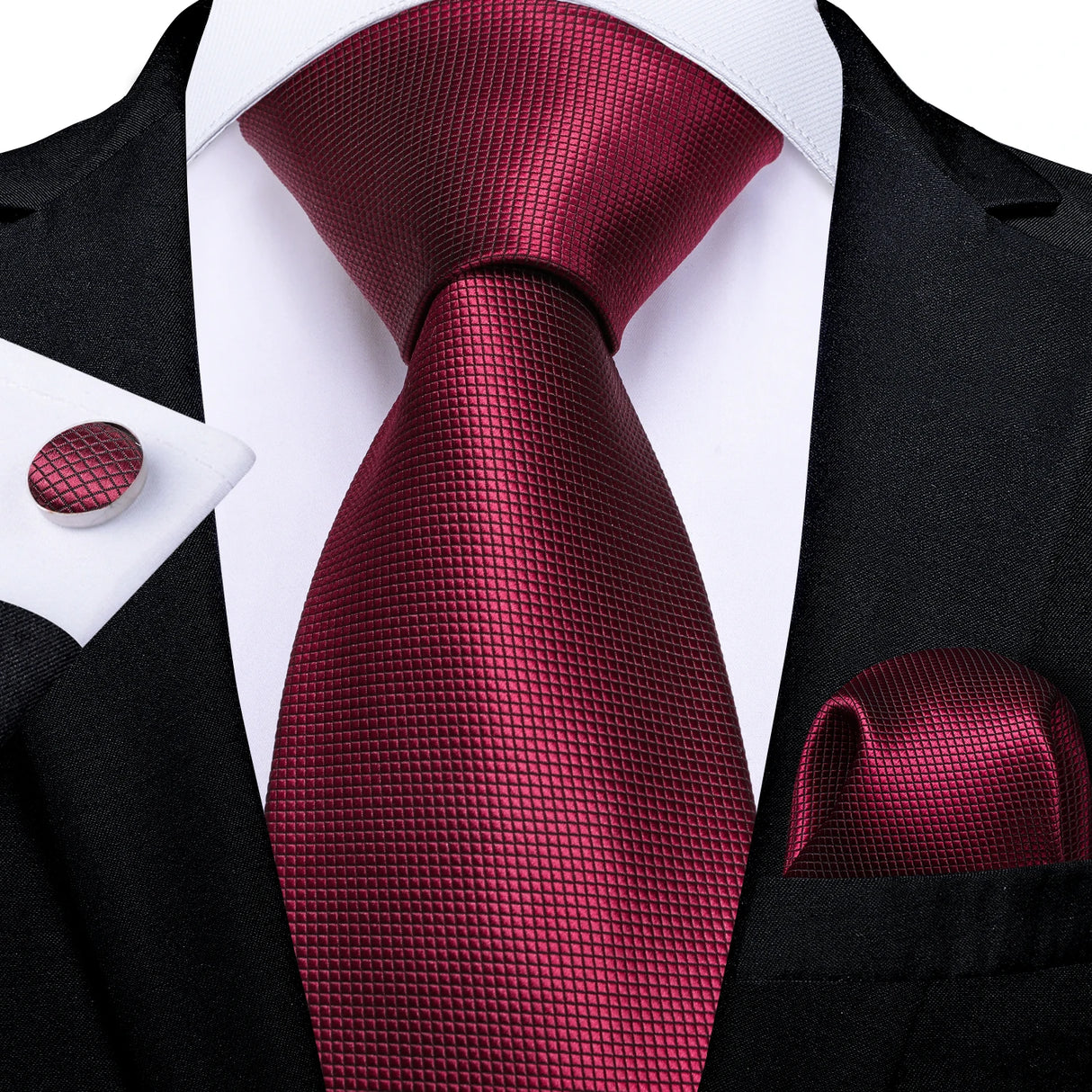 8cm Luxury Floral Striped Solid Men's Tie