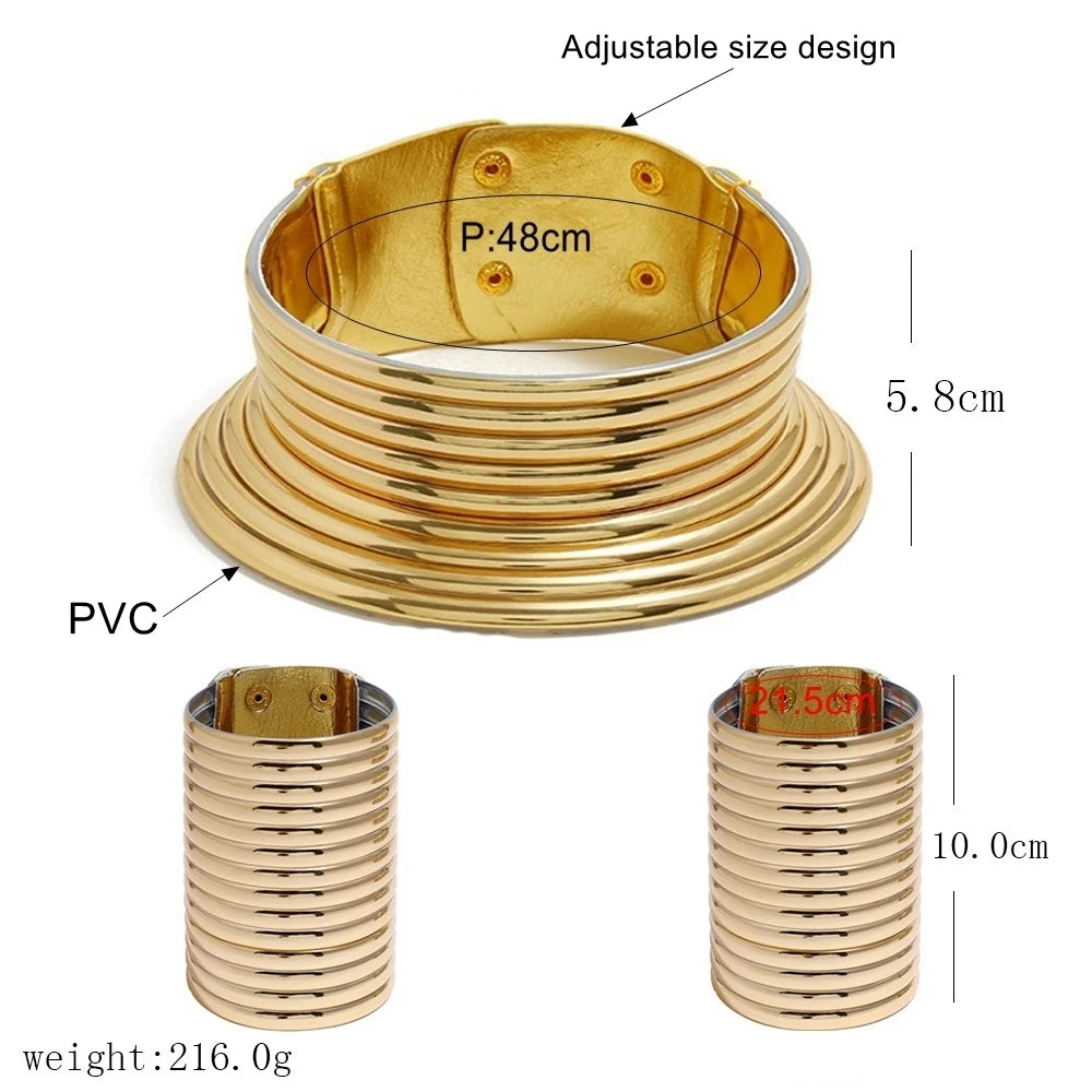 Size of Adjustable Torques Jewelry Set