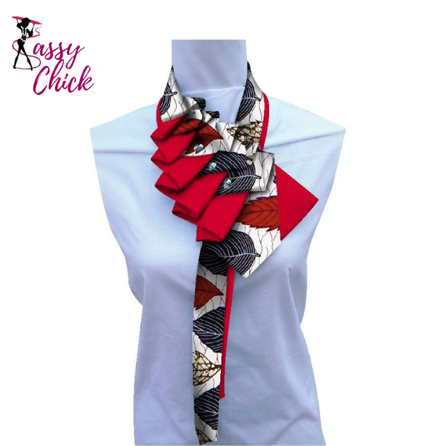 African Handmade Necklace Sassy Chick Logo