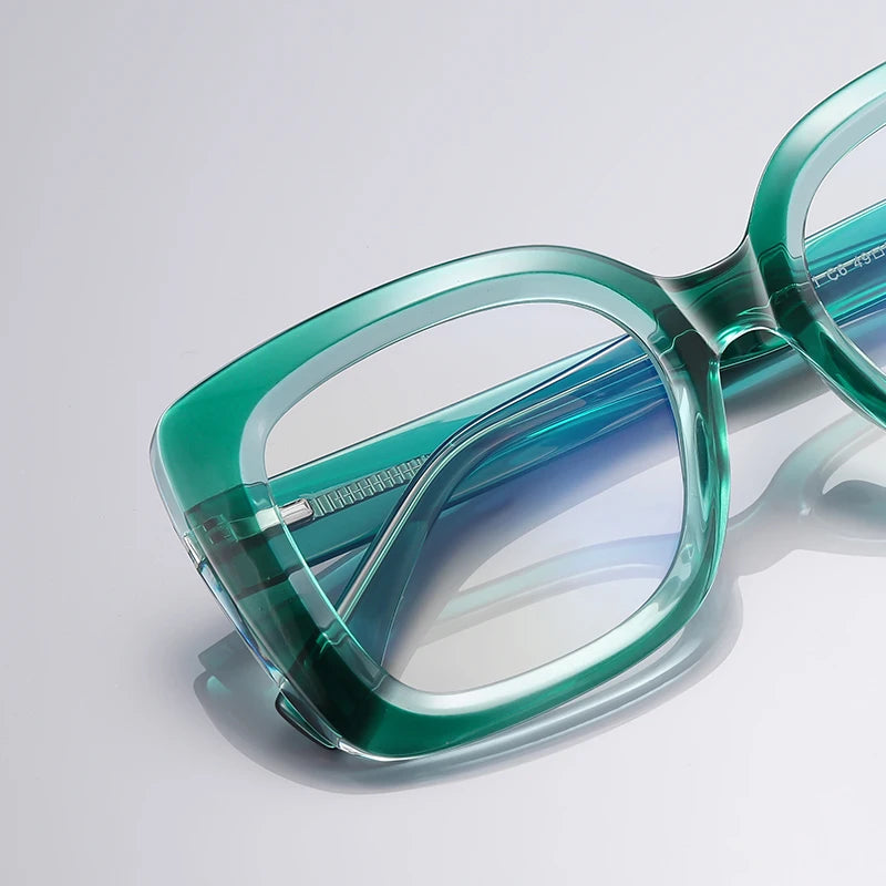 Anti-Blue Light Photochromic Myopia Eyeglasses