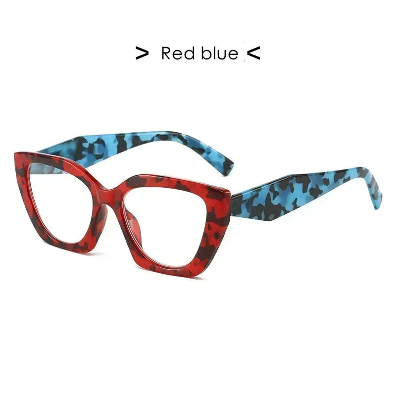 Red Blue Anti-blue Light Plus Diopter Eyewear