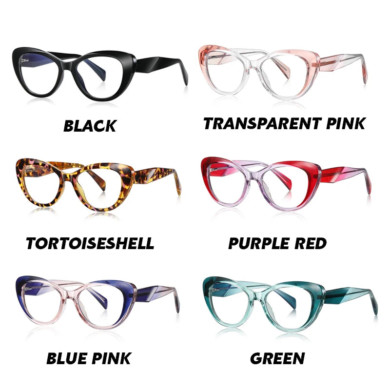 Collection of Anti Blue Light Cat Eye Reading Glasses