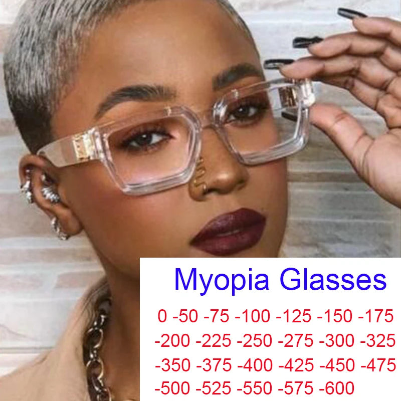 Anti Blue Light With Diopter Minus 0 -1.5 -6.0 Eyewear