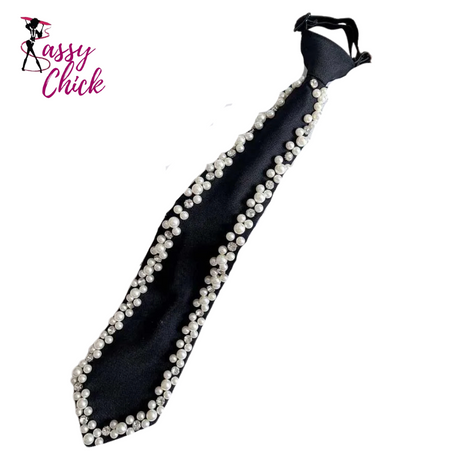 Black Ties Luxury Style Sassy Chick Logo
