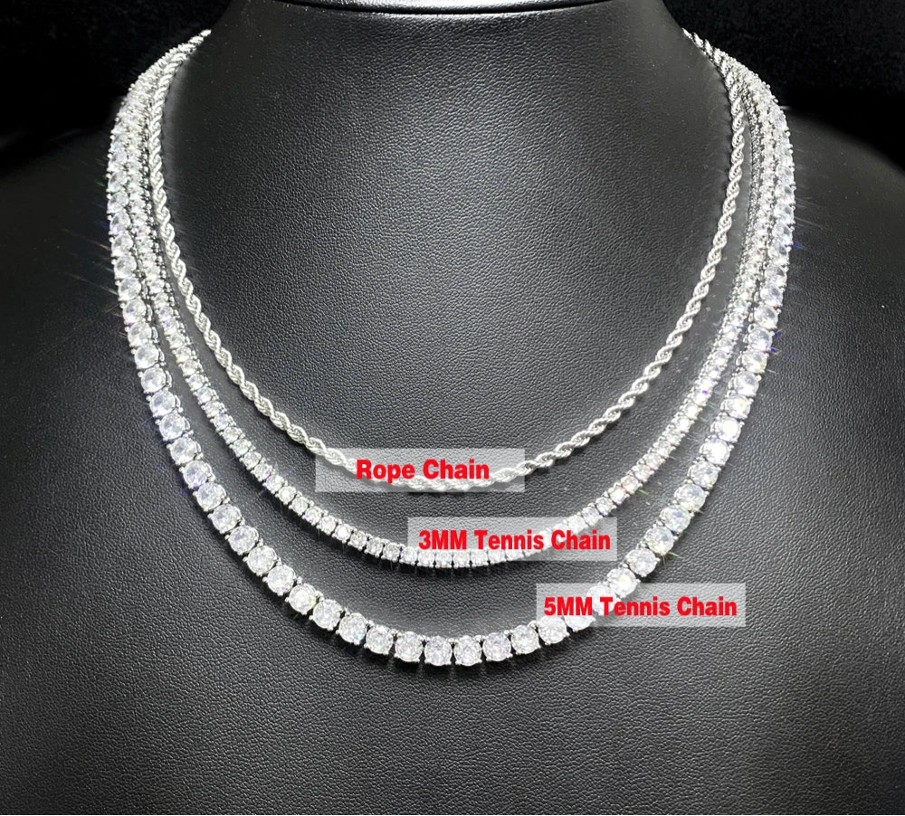 Bling CZ King Of The World Pendant Necklace
