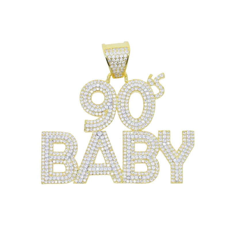 90's BABY pendant