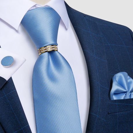 blue tie set