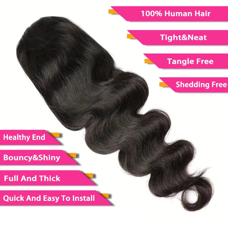 Body Wave Ponytail Extensions Human Hair Extensions