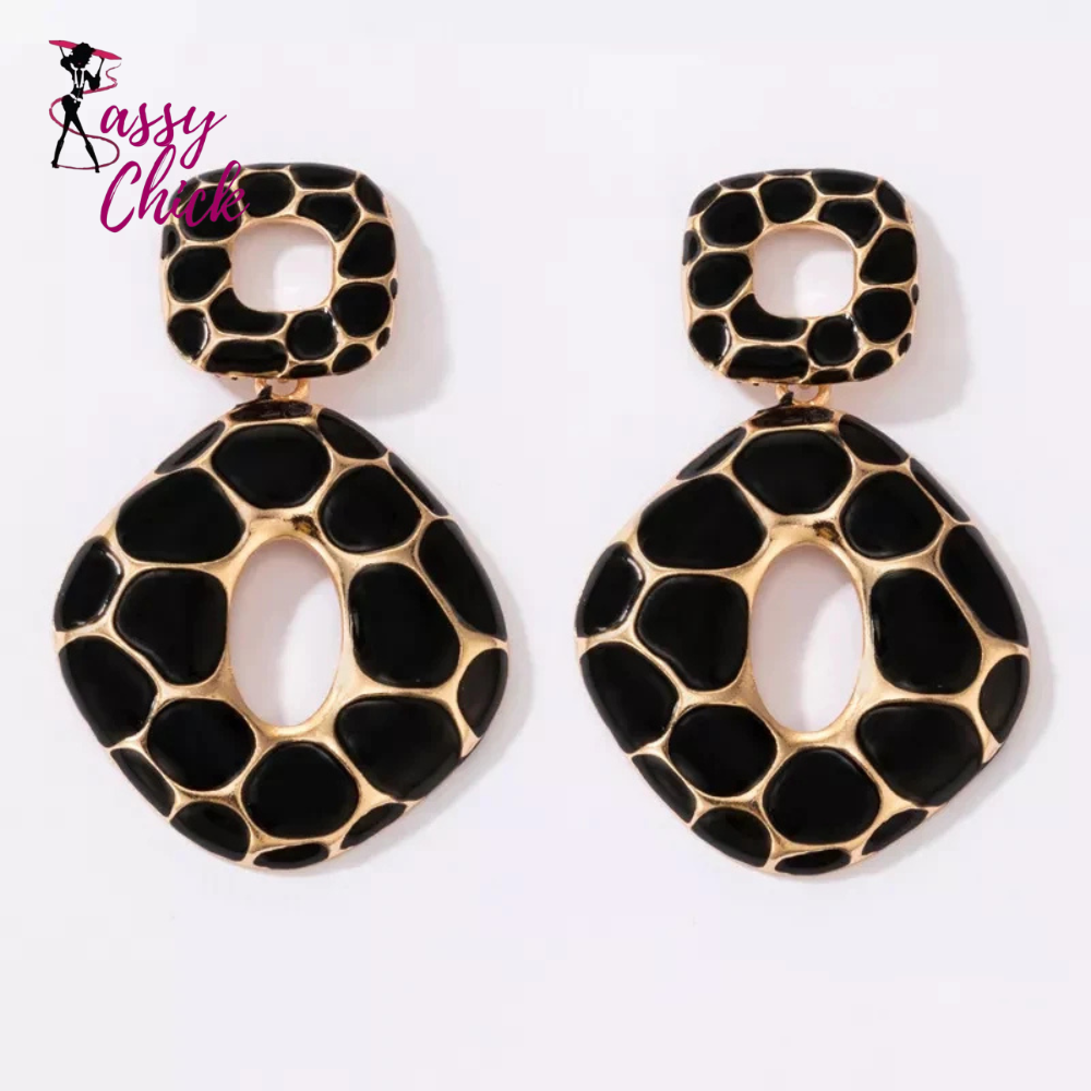 Boho Fashion Geometry Vintage Earring Sassy Chick Logo