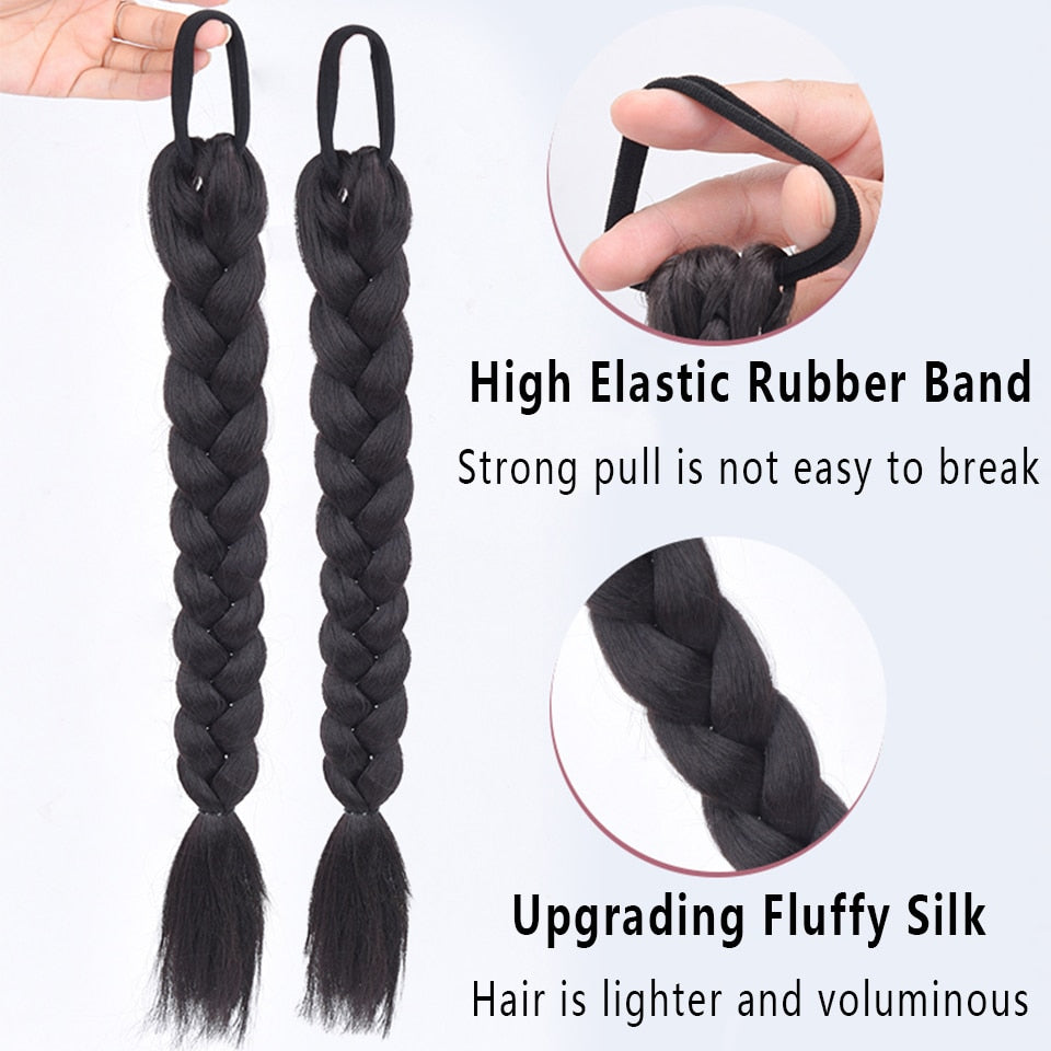 Details Braided Ponytail Hair Extension