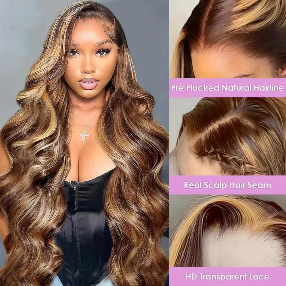 Brazilian Hair Lace Frontal Wig Human Hair