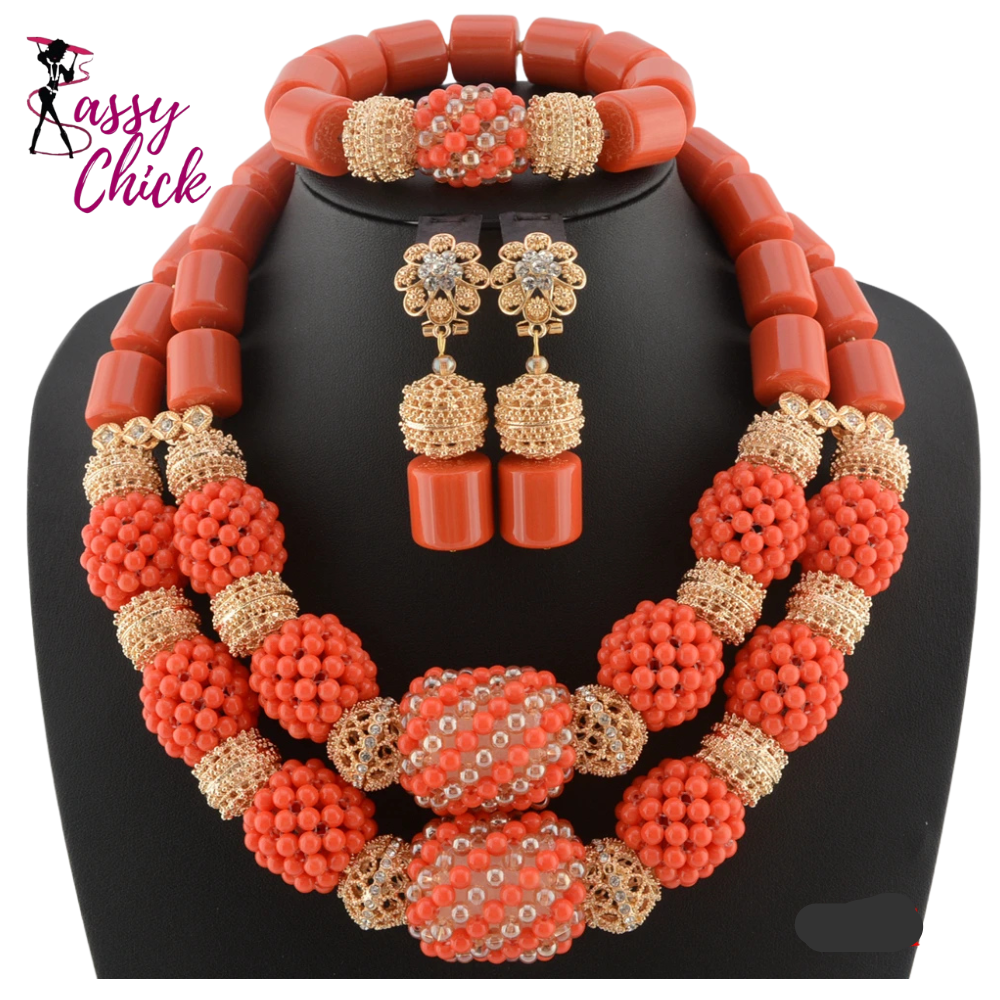 Bridal Crystal Beads Jewelry Sets Sassy Chick Logo