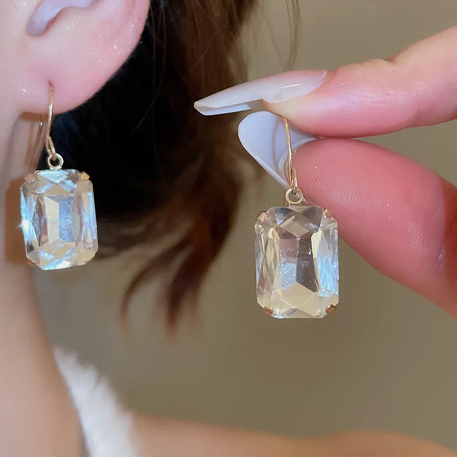 Earring Bride Crystal Clear Jewelry Sets