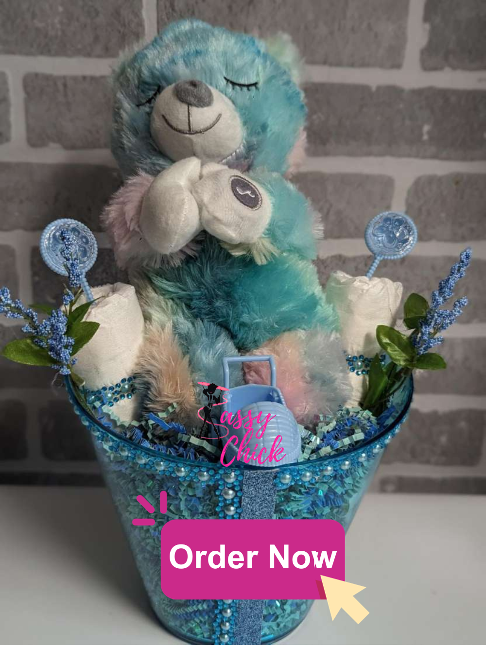 Splush Toy Gift Basket