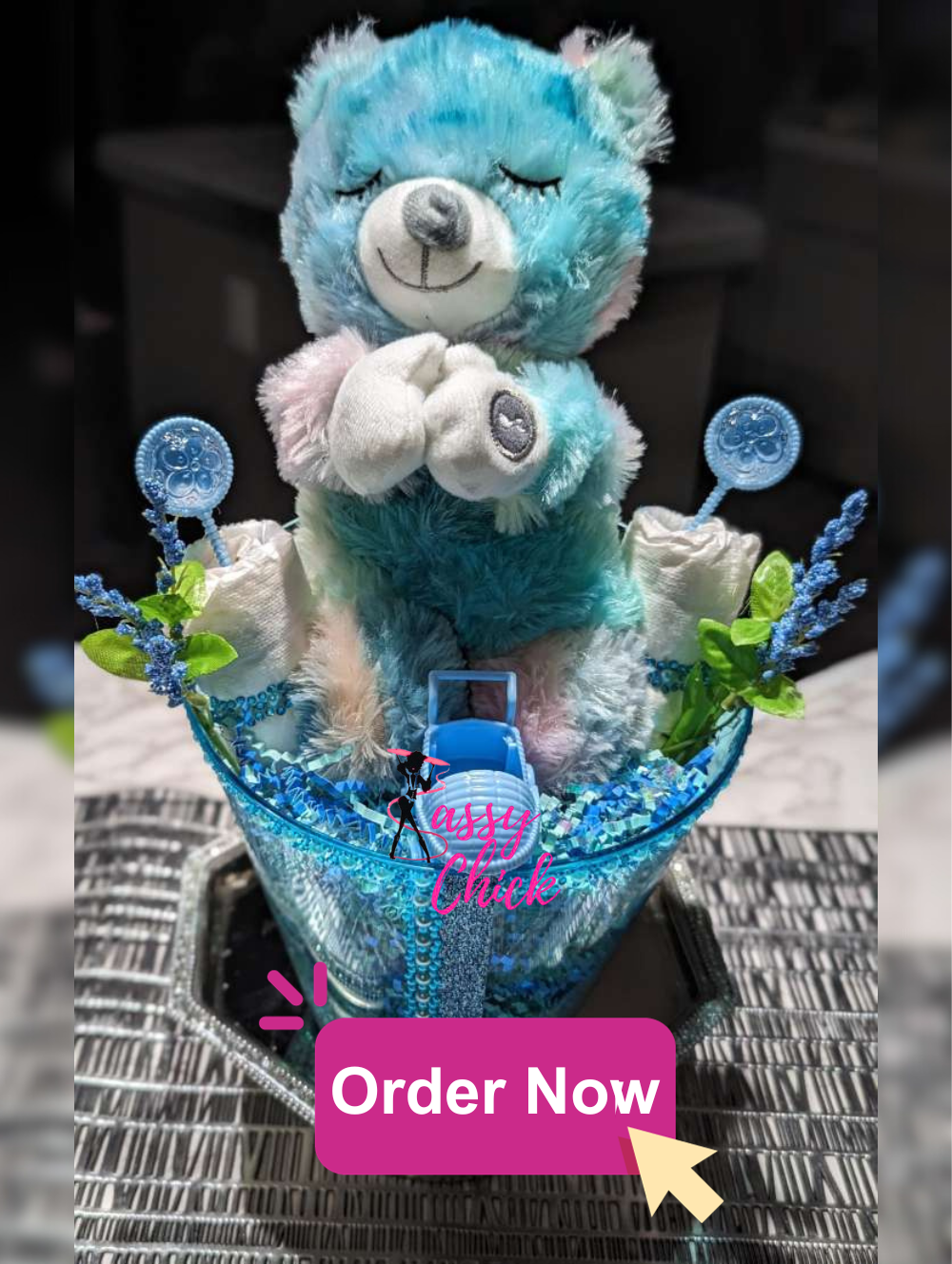 Splush Toy Gift Basket