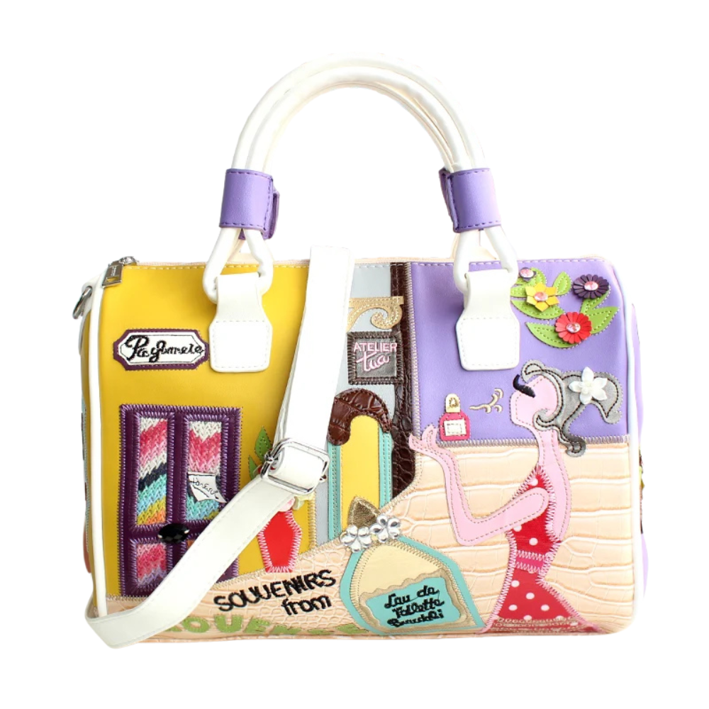 Candy Color Cartoons Style Crossbody Shoulder Bag