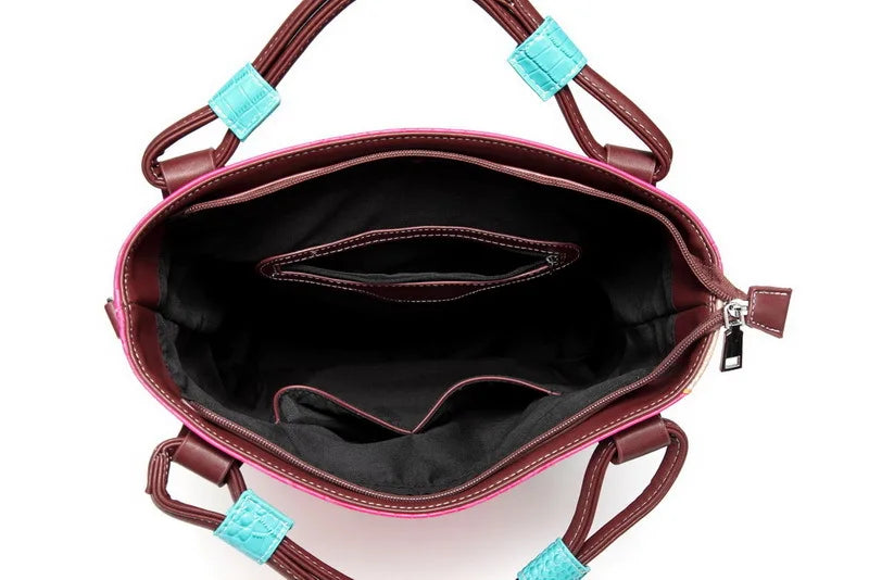 Compartment Cartoon Bucket Bag Design Purses and Handbags