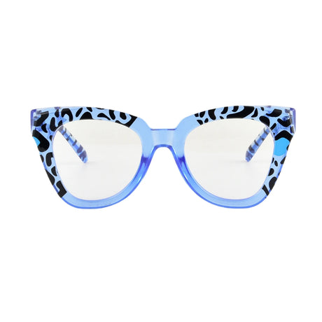 Blue Cat Eye Blue Light Blocking Glasses for Women