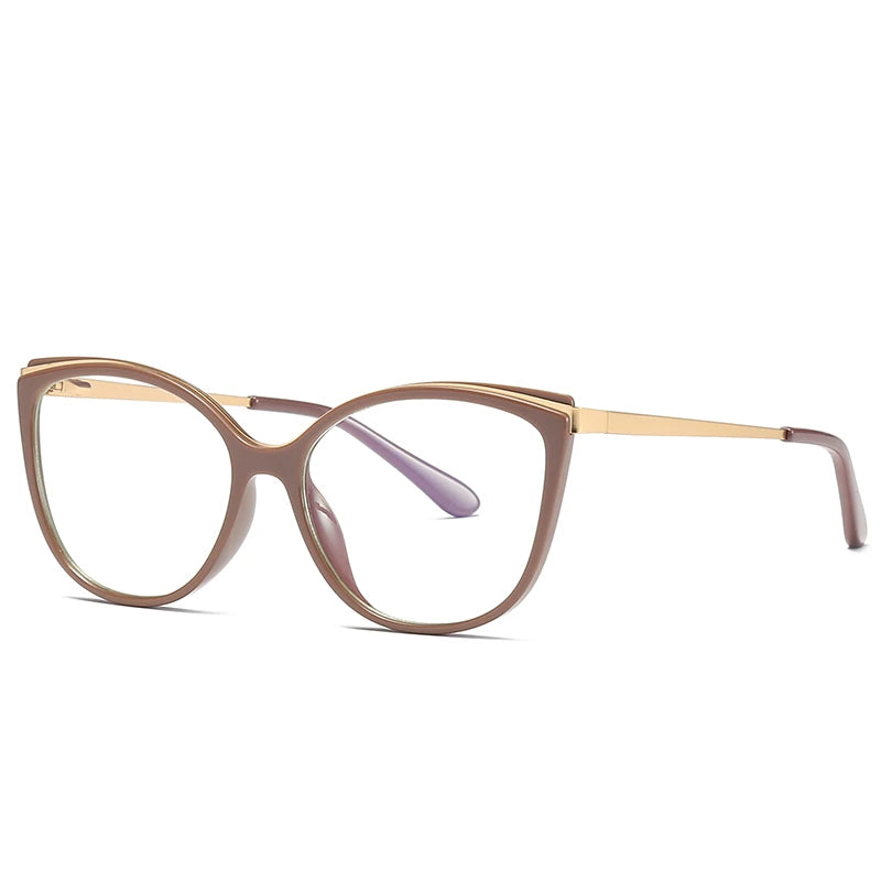 Cat Eye Prescription Myopia Hyperopia Optical Eyeglasses