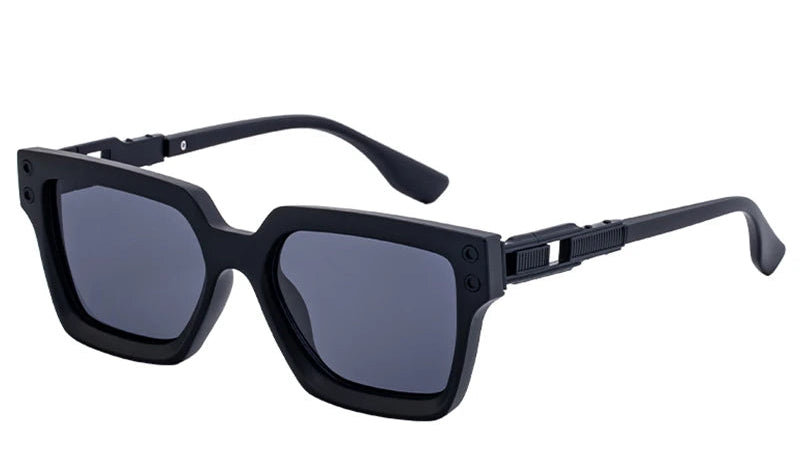 Classic Retro Punk Square Polarized Sunglasses