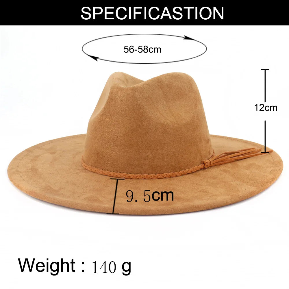 Specification Brown fedora hat