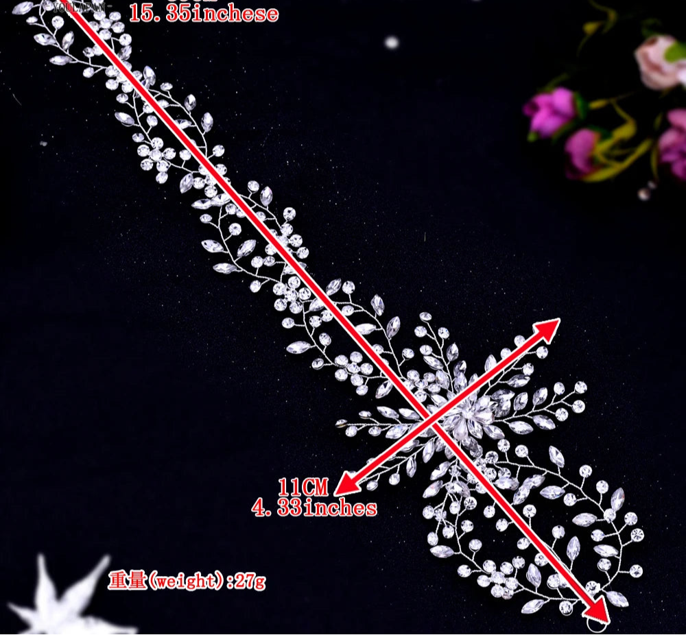 Size of Colorful Fashion Banquet Wedding Headwear