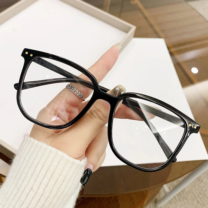 Black Computer Gaming Anti Eye Strain Eyeglasses