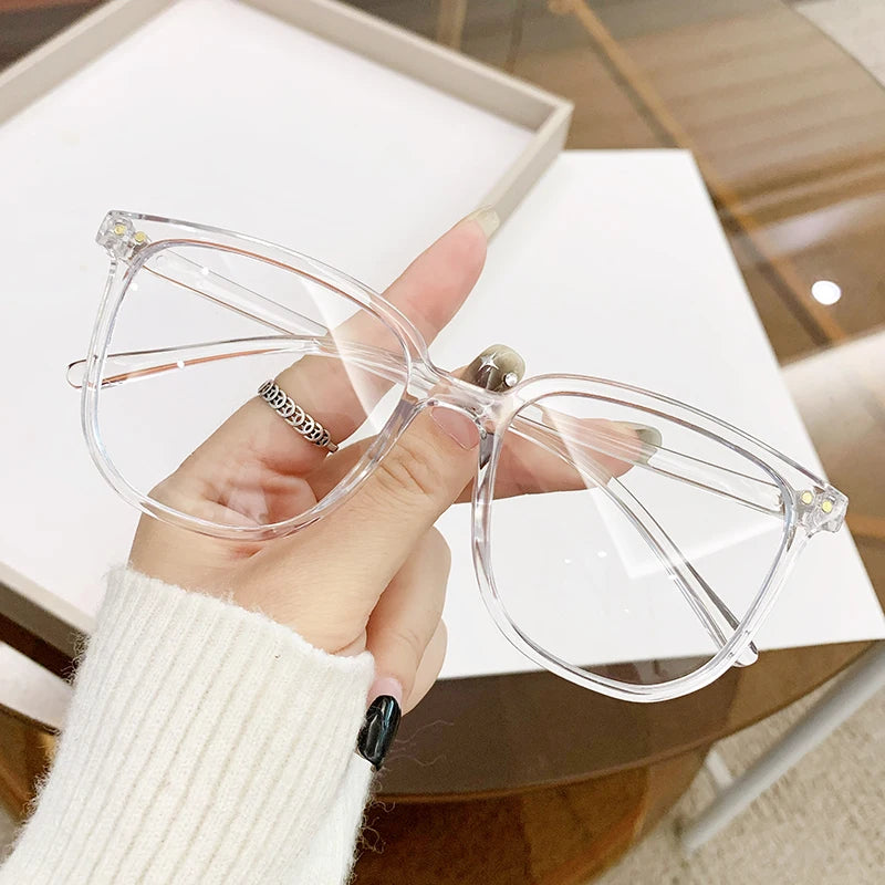 Transparent Computer Gaming Anti Eye Strain Eyeglasses