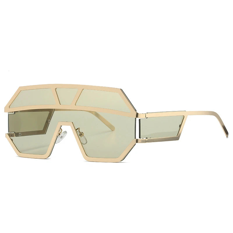 Cyberpunk Oversized Big Frame UV400 Sunglasses