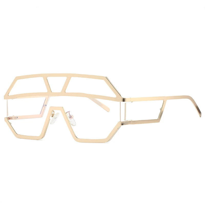 Cyberpunk Oversized Big Frame UV400 Sunglasses