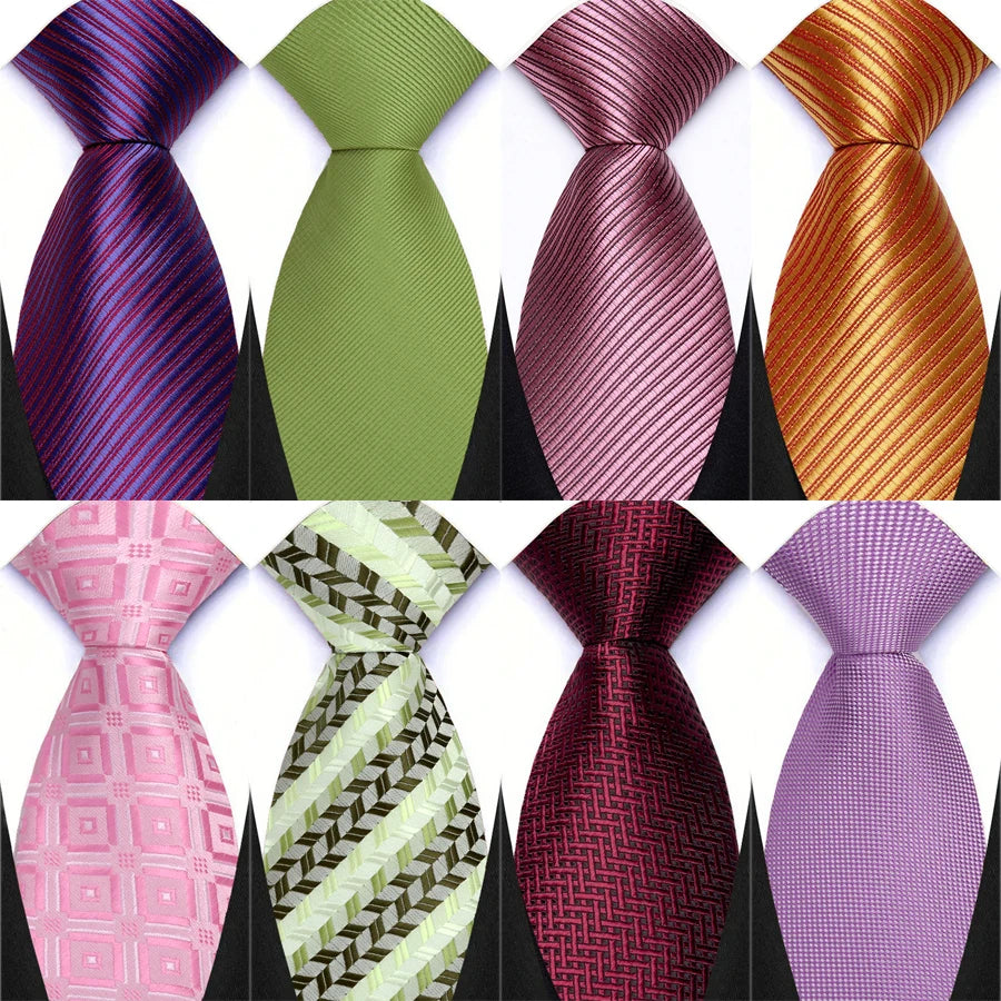 Collection of Daily Wear Shirt Suit Polyester Solid Dot Necktie 8CM