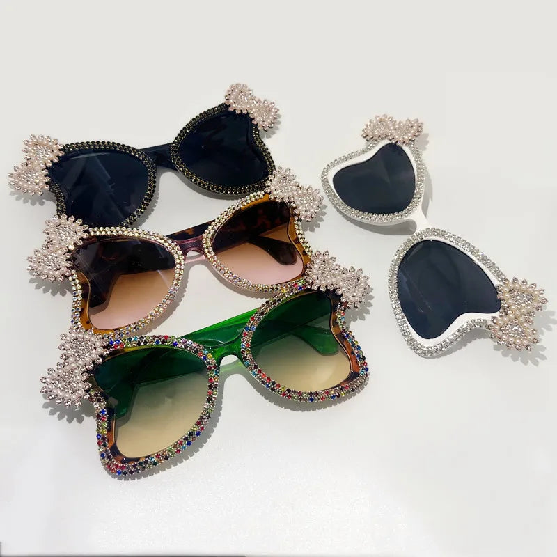 Collection of Diamond Butterfly Women Sunglasses