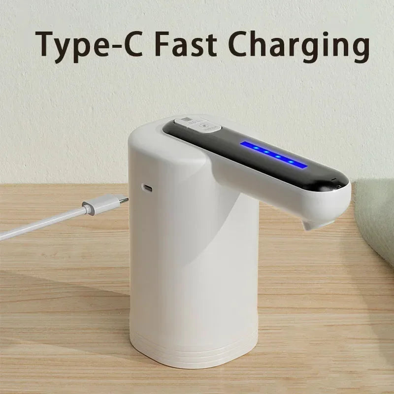 Double Pump Electric Water Dispenser – USB Rechargeable for Home & Office