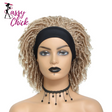 Dreadlock Headband Wigs for Women Sassy Chick Logo