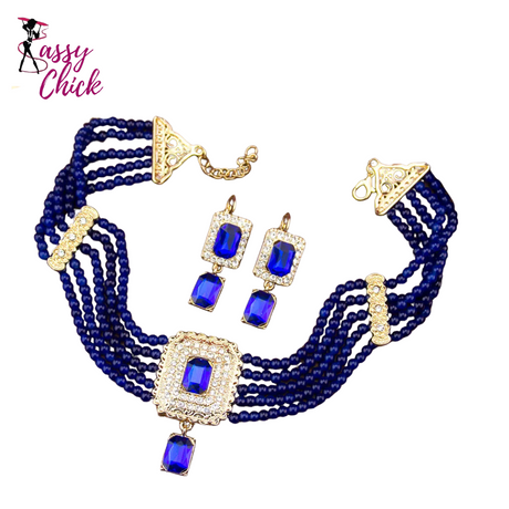 Elegant Morocco Jewelry Set Sassy Chick Logo
