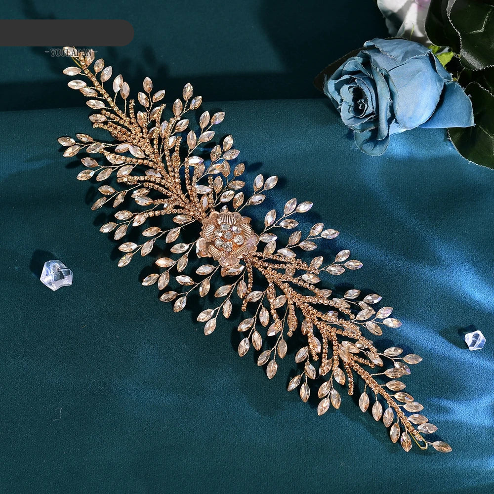 Elegant Rhinestone Bridal Headband – Wedding Hair Accessories