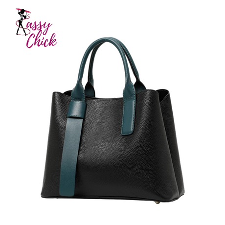 Elegant Versatile Handbag Sassy Chick Logo
