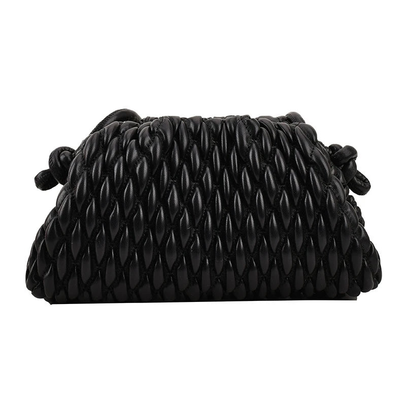 black messenger handbag
