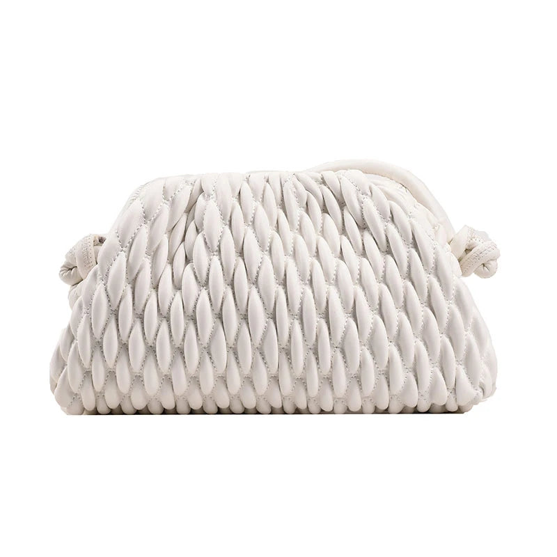 white messenger handbag