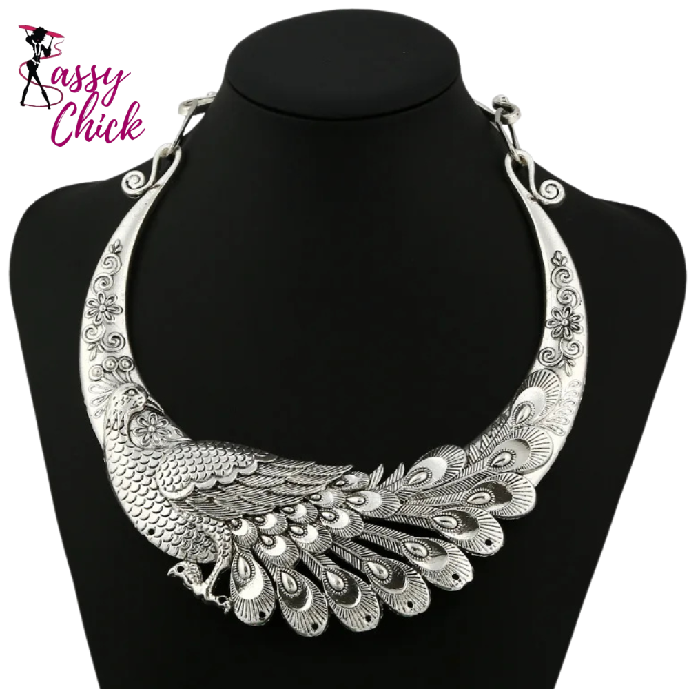 Ethnic Collar Multicolor Laser Jewelry Sassy Chick Logo