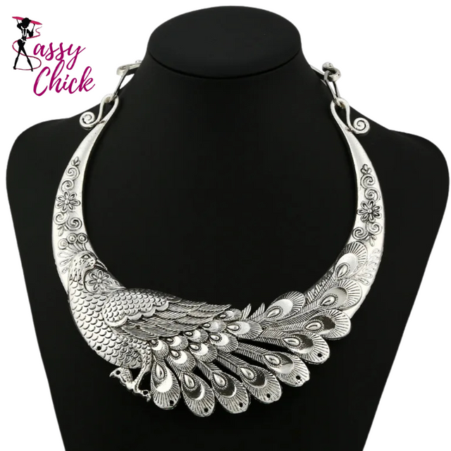 Ethnic Collar Multicolor Laser Jewelry Sassy Chick Logo