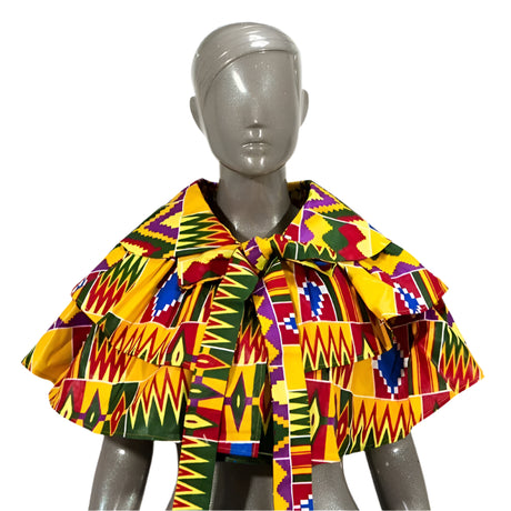 Fabric Necklaces Print Ankara