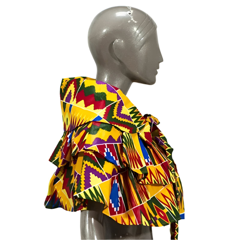Fabric Necklaces Print Ankara