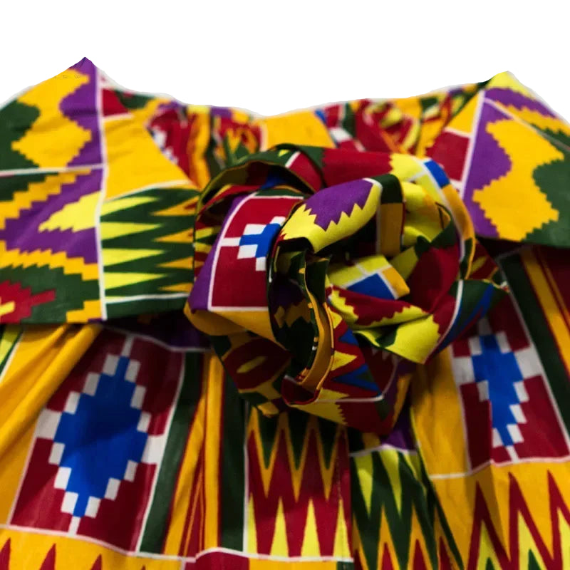 Fabric Necklaces Print Ankara
