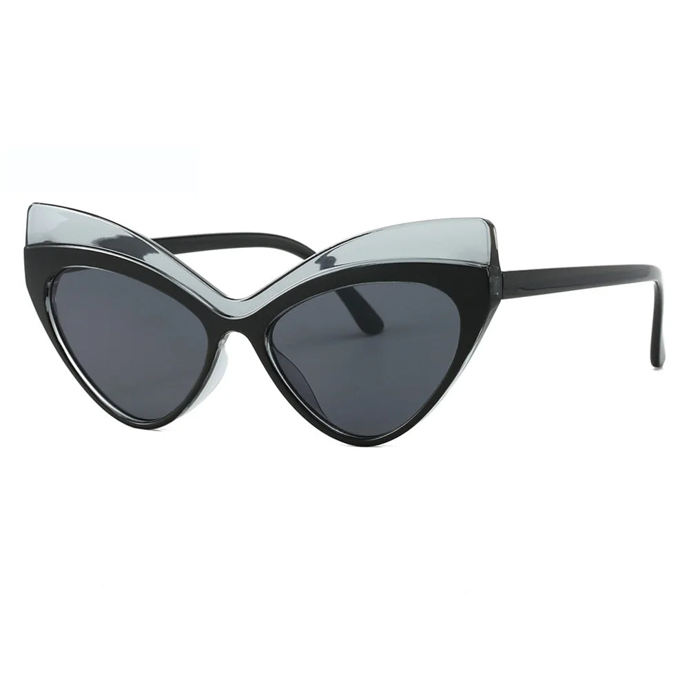 black cat eye sunglasses