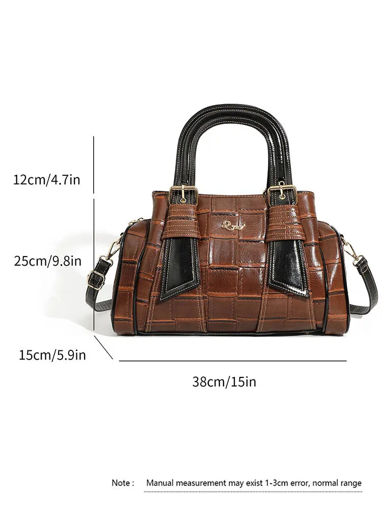 Size of Fashion Designer Large Capacity Leather Purse Handbags