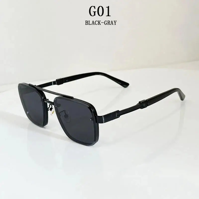 Fashion Vintage Square Men Sunglasses