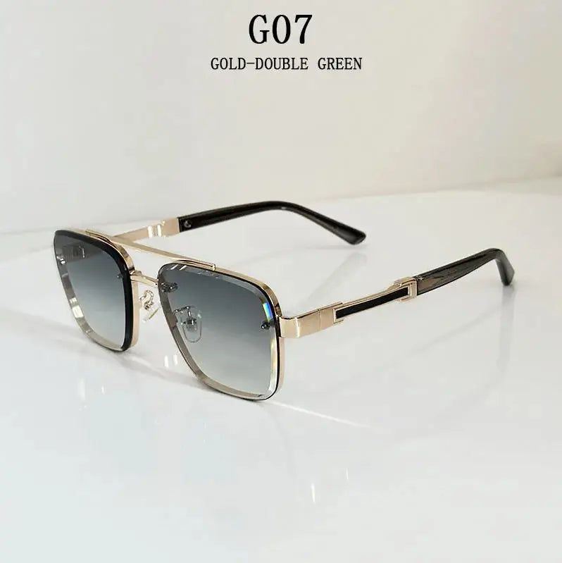 Fashion Vintage Square Men Sunglasses